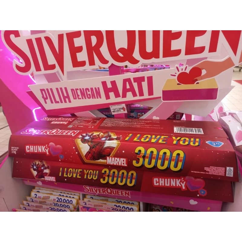 

Silverqueen 3 kg - Coklat Silver Queen Valentine