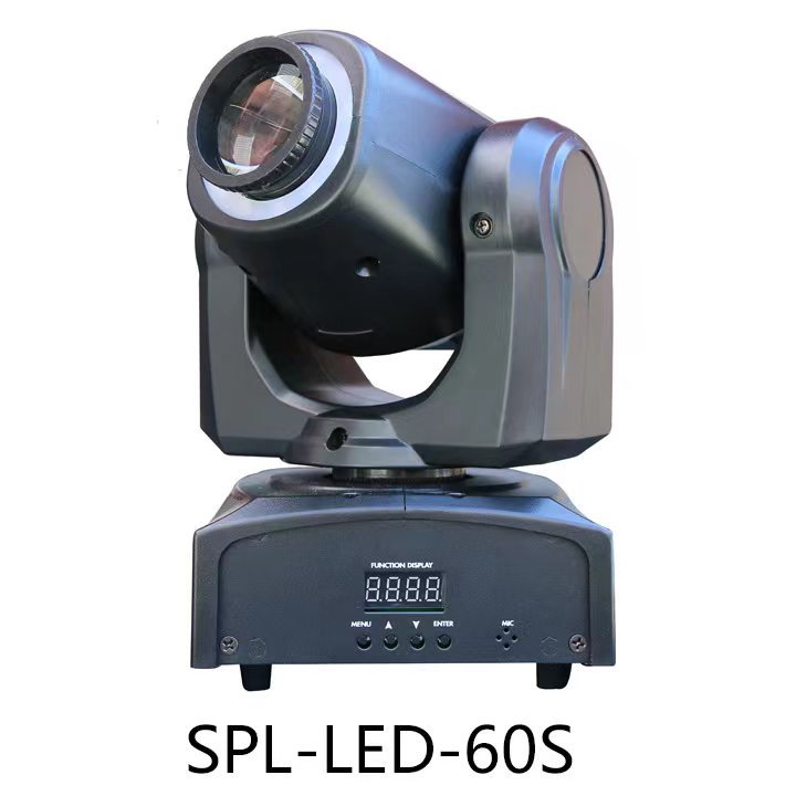 Mini Moving Head Beam 60 watt fullcolor Gobo