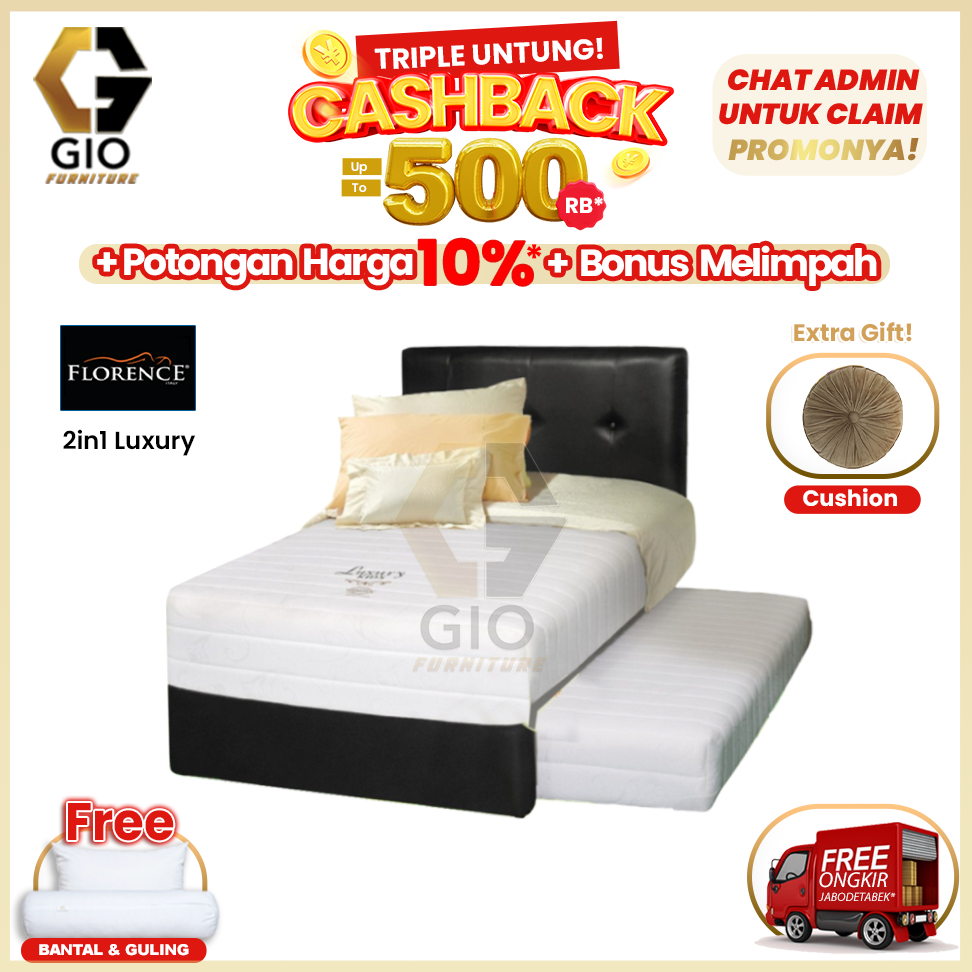 Kasur Florence 2in1 Luxury Kids / Florence Springbed 2in1 Luxury Kids ( Full Set )