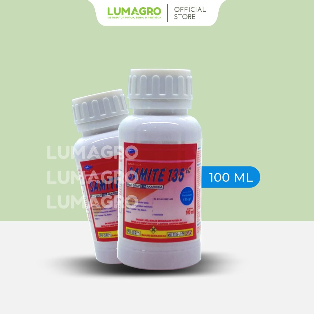 Insektisida Samite 135EC 100ml Piridaben Pembasmi Hama Kutu Caplak Pada Tanaman Cabai Jeruk Melon