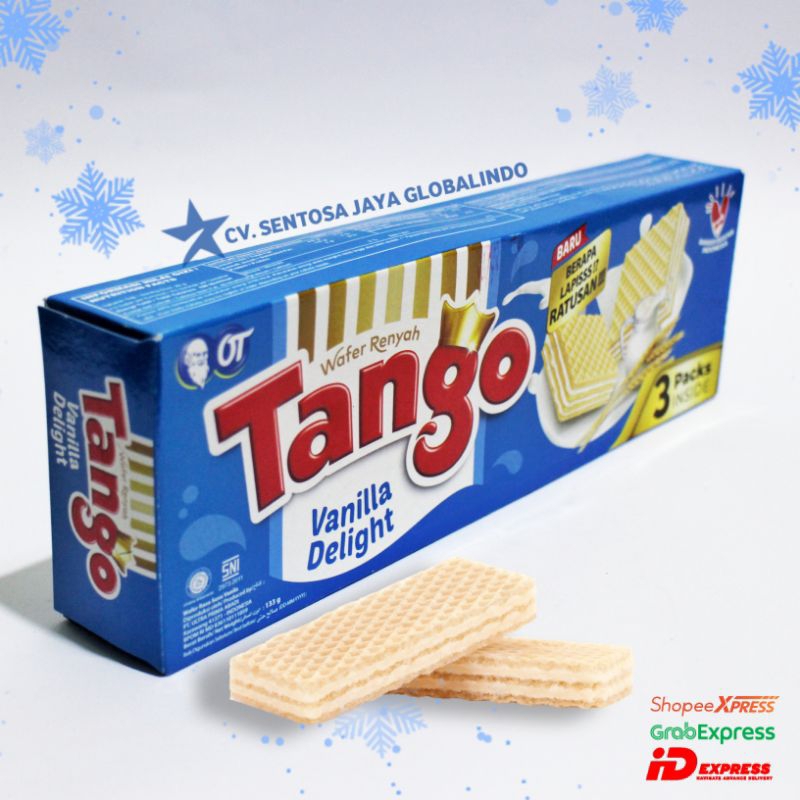 

Tango Wafer Vanila Delight | Krim Susu Vanila Box