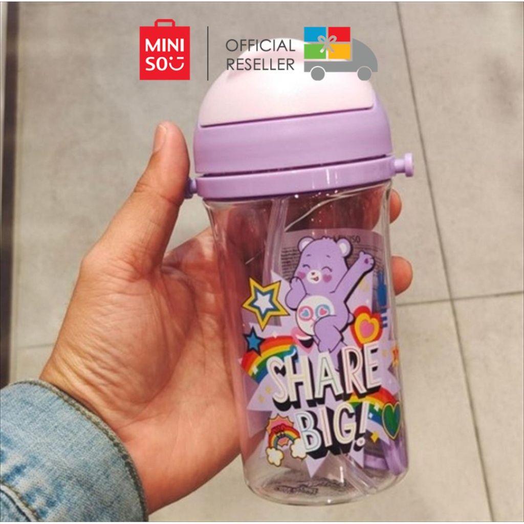 Miniso x Care Bears Botol  With Shoulder Strap 400ml