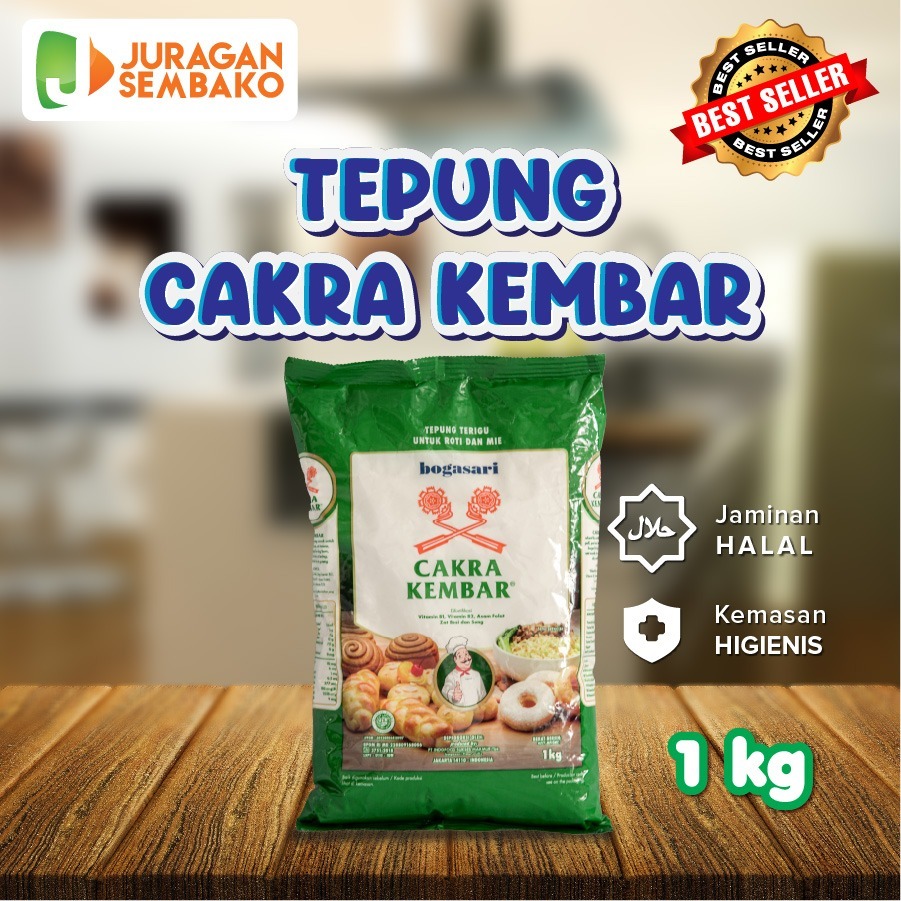 

tepung terigu cakra kembar 1kg