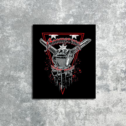 Poster Dinding Band Boomerang