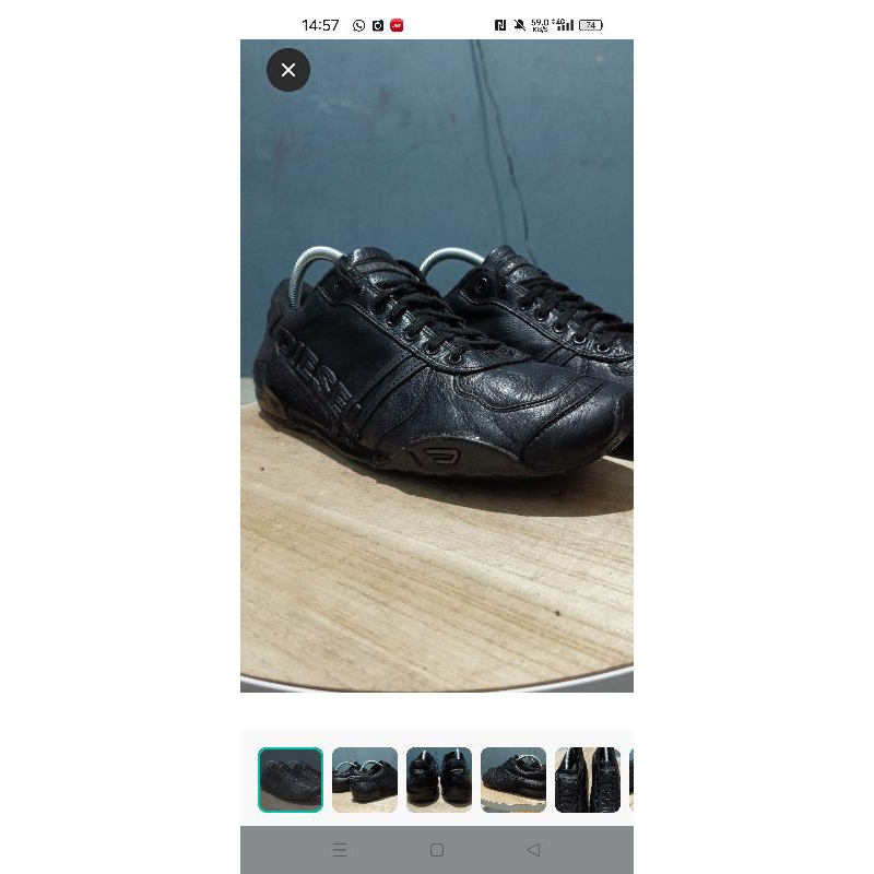 sepatu Diesel Solar Citayam Second