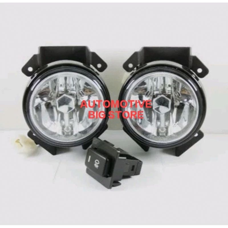 Foglamp Fog Lamp Avanza Xenia Lama 2003 2004 2005 2006 Kaca Komplit Phantom Lampu Kabut