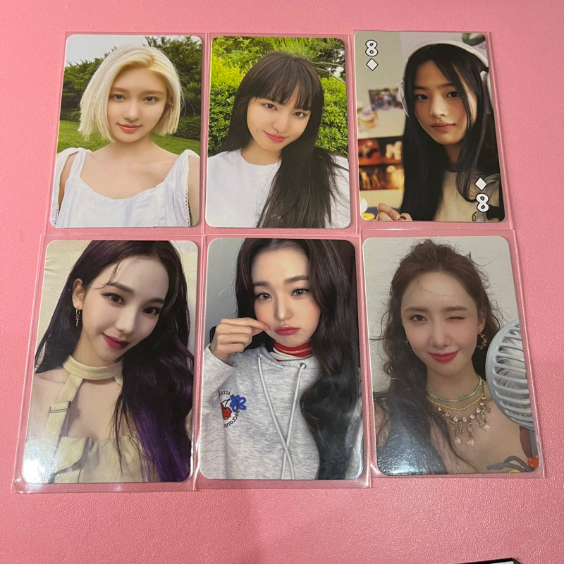 Photocard PC Ive Aespa SNSD Newjeans Gaeul Liz Minji Karina Wonyoung Yoona