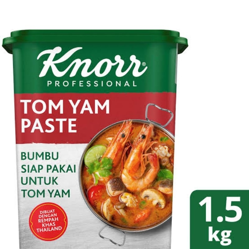 Knorr Tom Yam Paste 1,5kg Tomyam Bumbu Tomyum Tom Yum Pasta