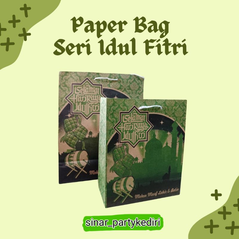 

Paper Bag Idul Fitri /Paper bag Hampers Lebaran/