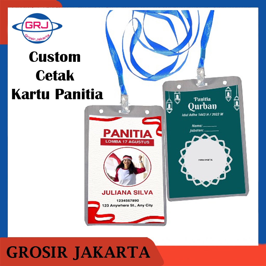 

Custom Cetak NameTag Panitia