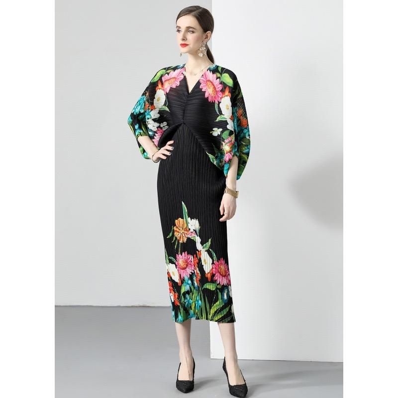 DRESS PLISKET WANITA PREMIUM IMPORT