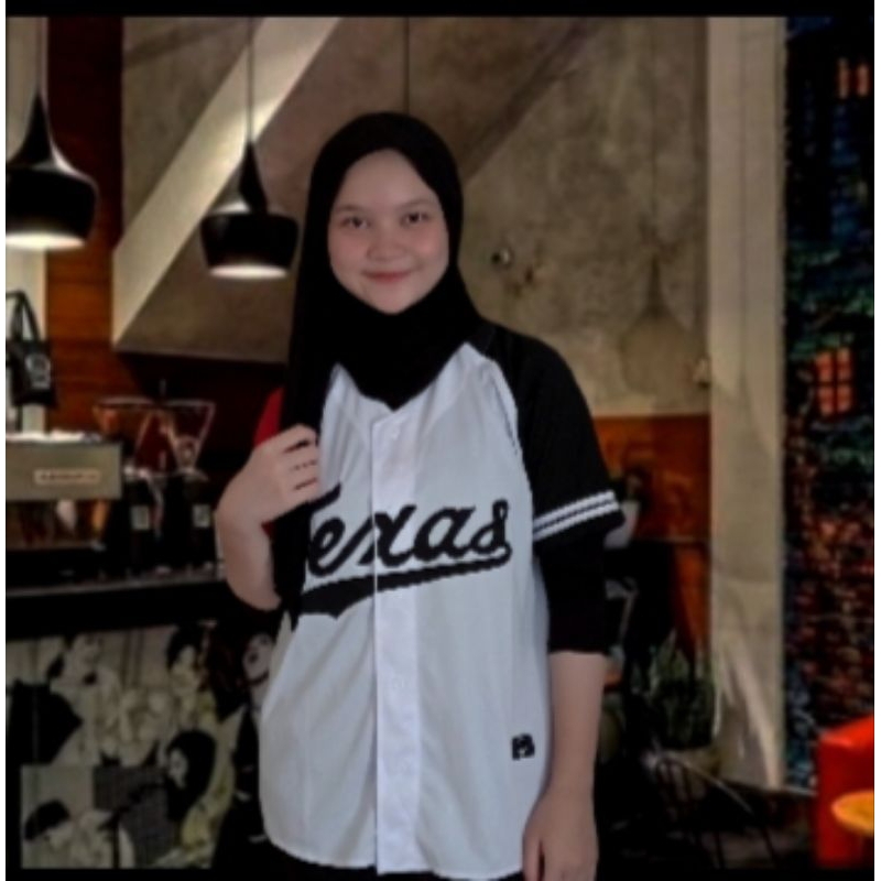 BAJU JERSEY BASEBALL TEXAS PREMIUM UNISEX