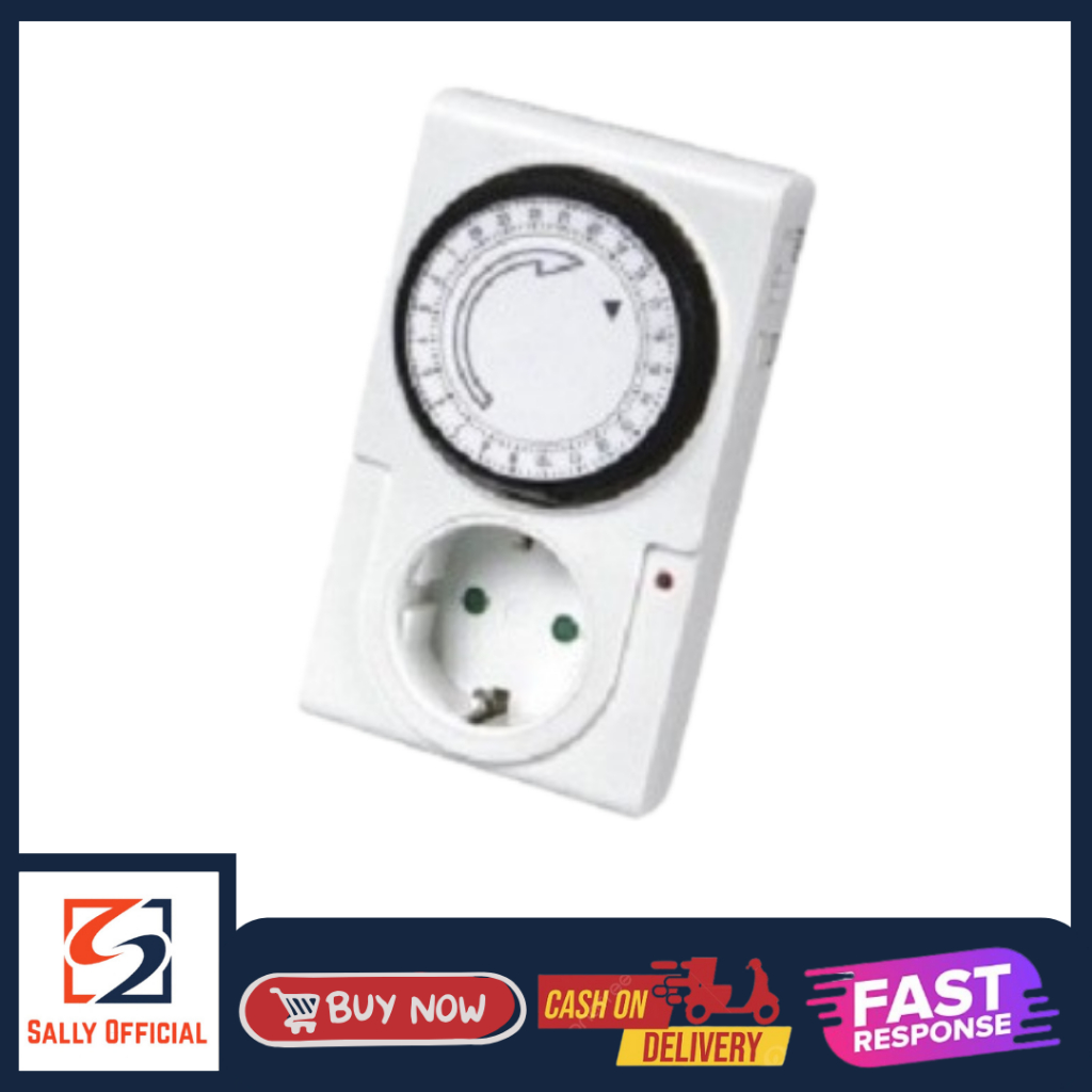 Stop Kontak Timer Analog /stop kontak Timer