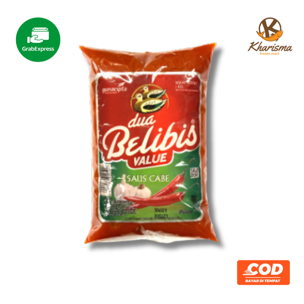 

Saos Belibis Sambal Pedas 1kg Kharisma Frozenmart