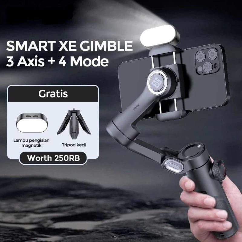 gimbal stabilizer handphone smartface gimbal tongsis gimbal tripod bluetooth