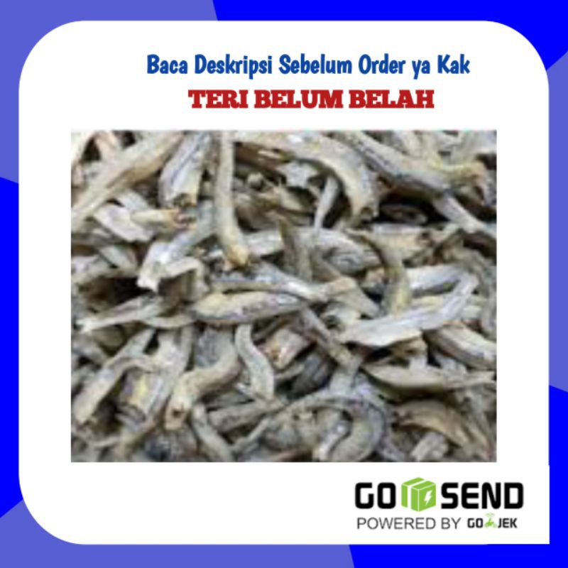 

Teri Belum Belah Per 100gram - Pasar Toko Sayur Segar Online Palembang