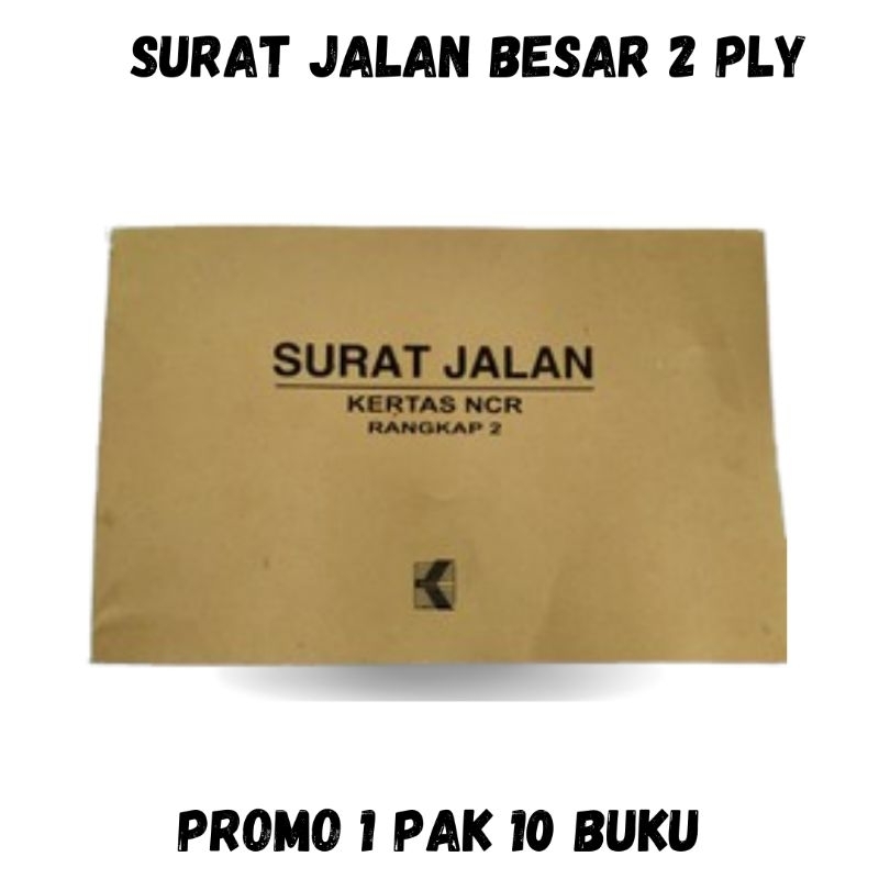 

surat jalan besar 2 ply NCR excelindo (1pak)/surat jalan besar murah/buku surat jalan 2 rangkap excelindo NCR