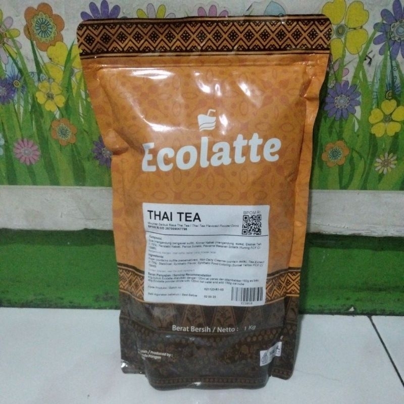 

Bubuk Minuman Aneka Rasa EcoLatte Rasa Thai Tea (Ex Cho' Latte)