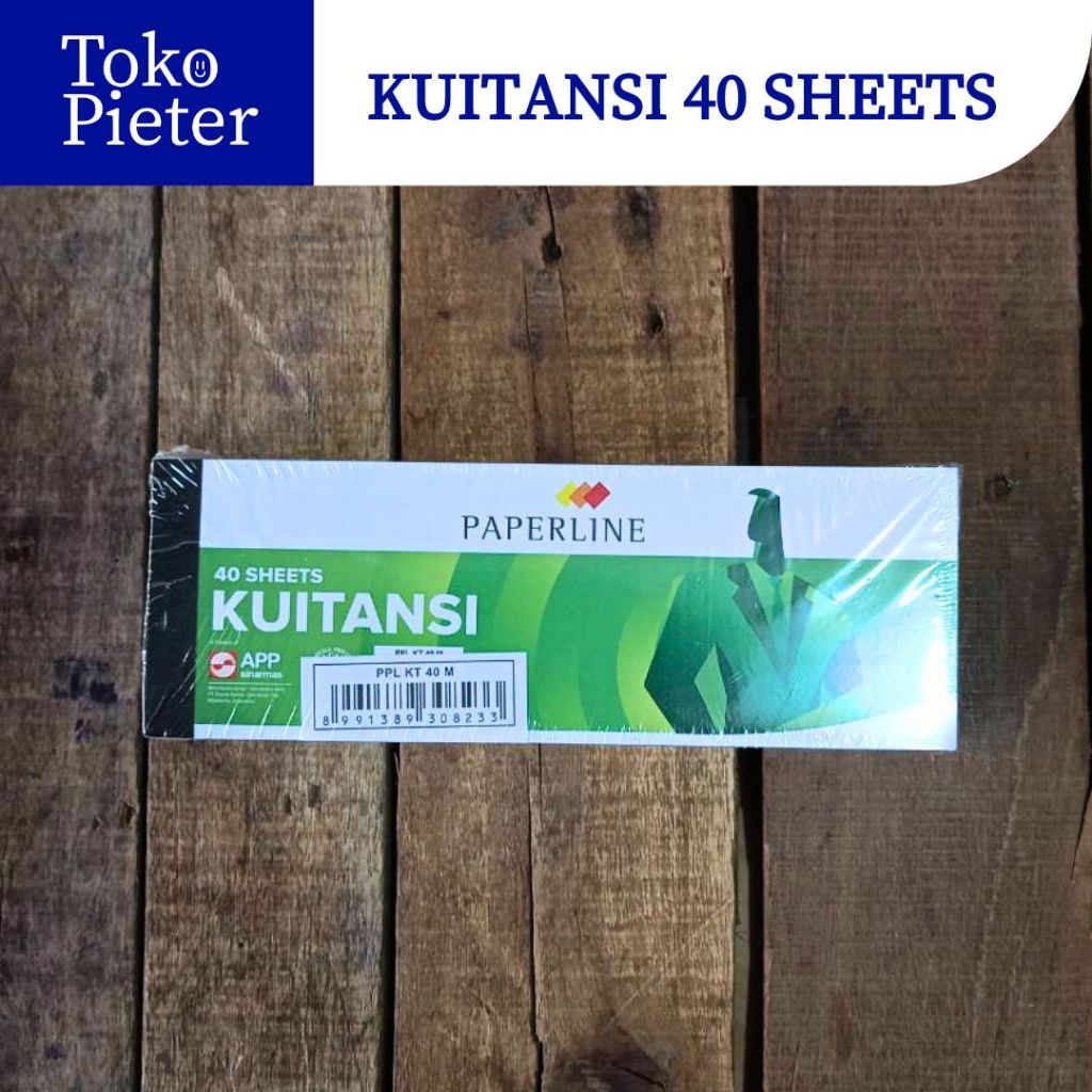 

(1PCS) BUKU KWITANSI PAPERLINE 40 SHEETS / KWITANSI KECIL 40 LEMBAR PAPERLINE SURABAYA