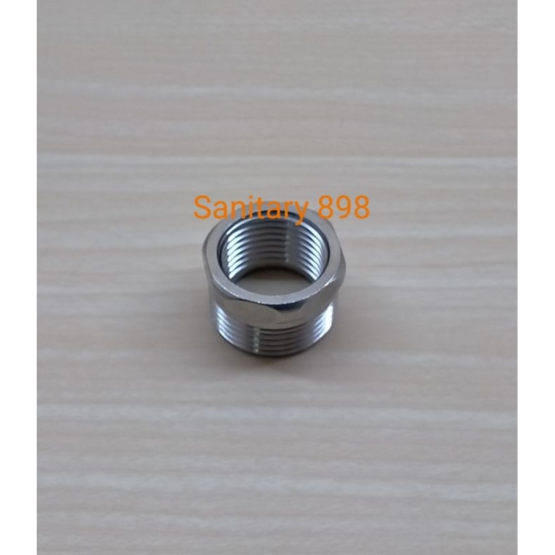 Flokring Drat Dalam 1/2" dan Dalam 3/4"/ Sok Drat Dalam 1/2" x Drat Luar 3/4