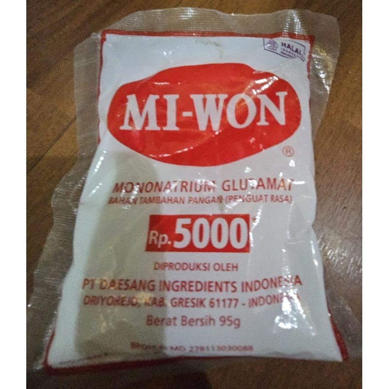 MSG/micin/penguat rasa MIWON 5000 95g