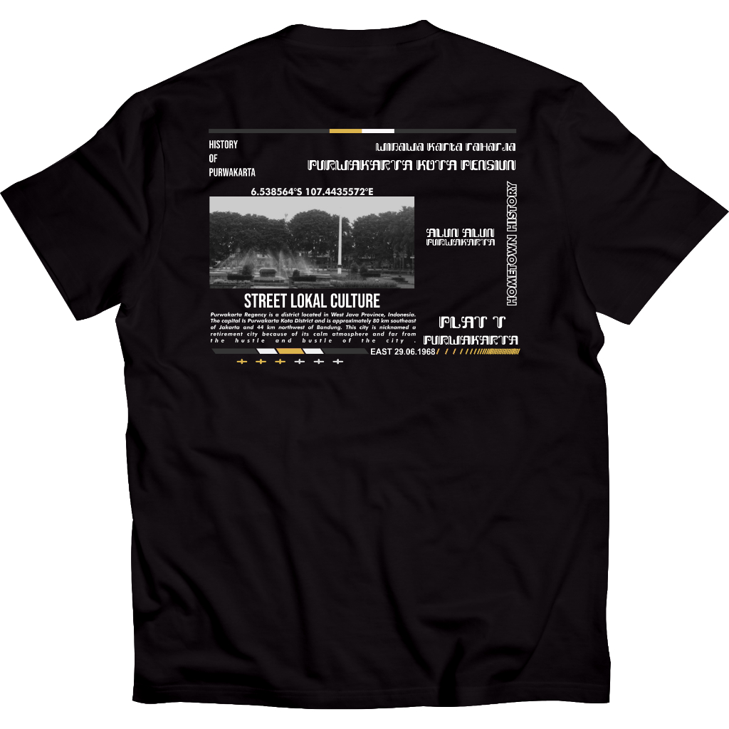 Kaos Purwakarta Tshirt Purwakarta PLAT T