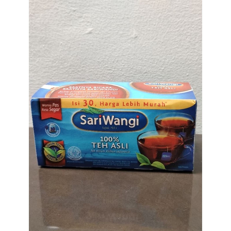 

TEH CELUP SARI WANGI ISI 30 KANTONG