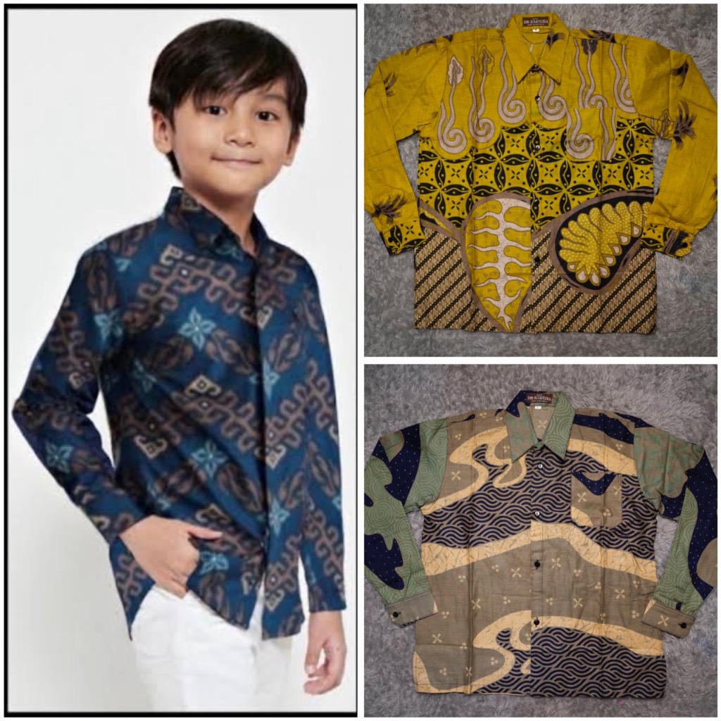 batik anak laki - laki | batik anak laki laki tangan panjang | batik anak sekolah