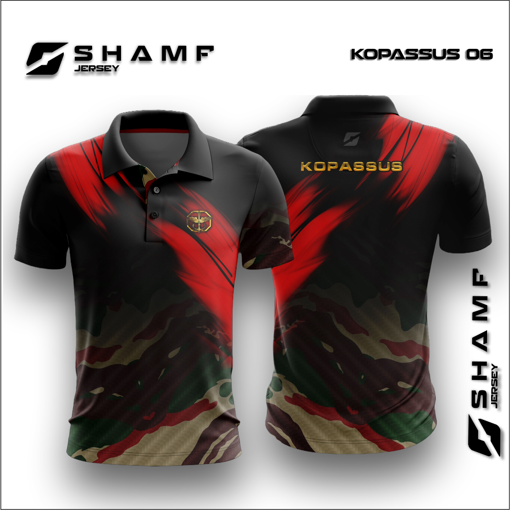 JERSEY KOPASSUS 06 | JERSEY KOPASSUS SATUAN | JERSEY KOPASSUS CUSTOM | KAOS JERSEY | KAOS JERSEY SAT