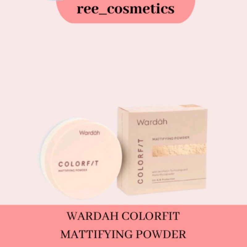 Wardah Colorfit Mattifying Powder | Bedak Tabur Wardah