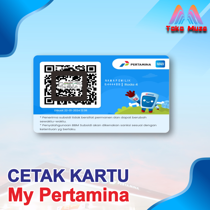 

CETAK KARTU ID CARD BBM SUBSIDI CUSTOM