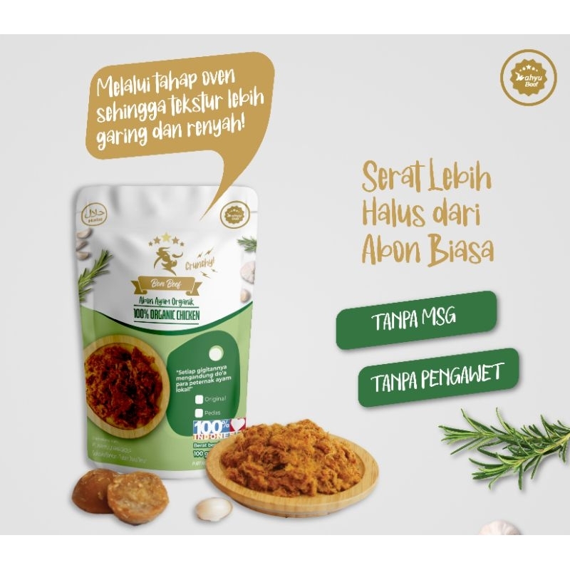 

Abon ayam Wahyu Beef 100gr