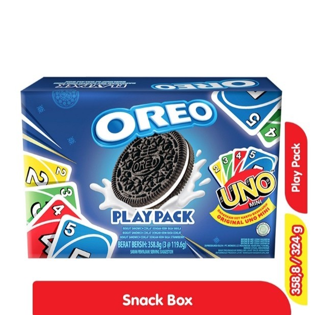 

Oreo play pack Snack box 324 gr