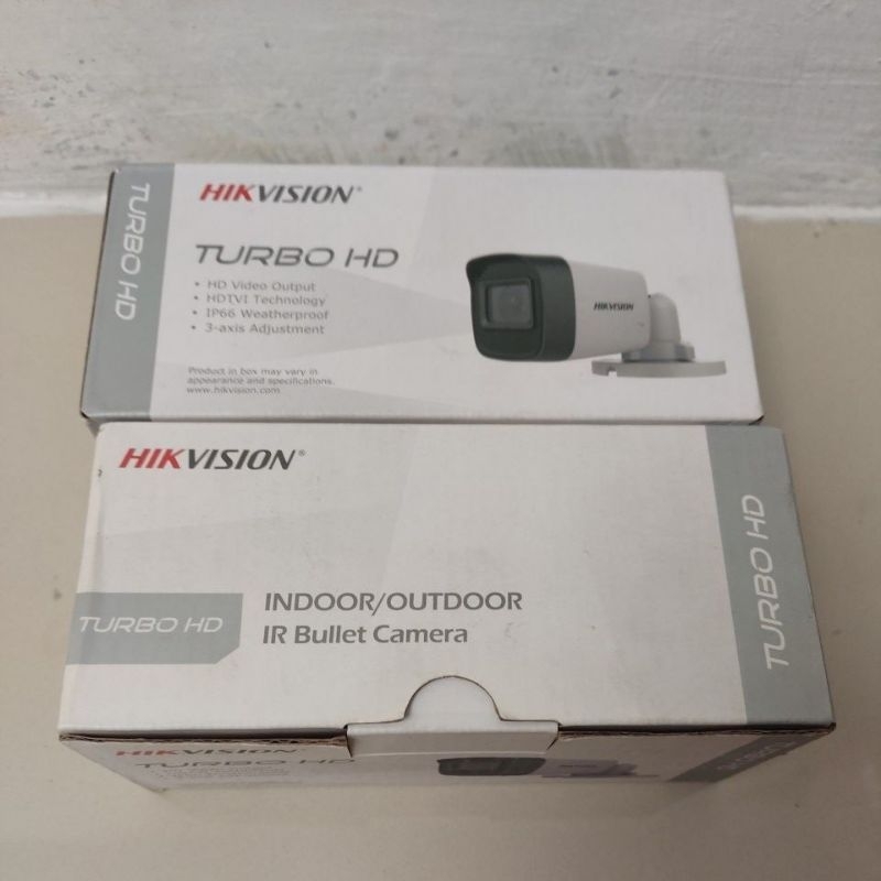 Paket kamera cctv 2 unit hikvision turbo
