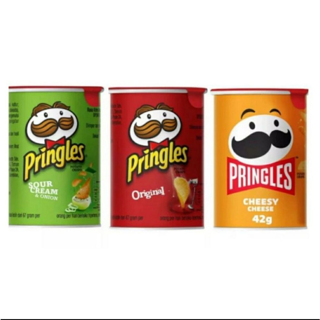 

Pringles Original 42 gram potato mini murah kripik kentang cheese - varian rasa