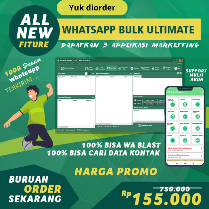 Whatsapp Bulk Ultimate / Whatsapp Blast