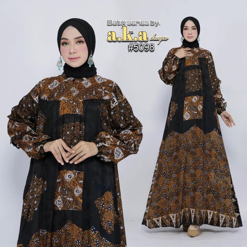 promo stelan batik viscose/ stelan pesta wanita batik/ pakaian wanita batik pesta
