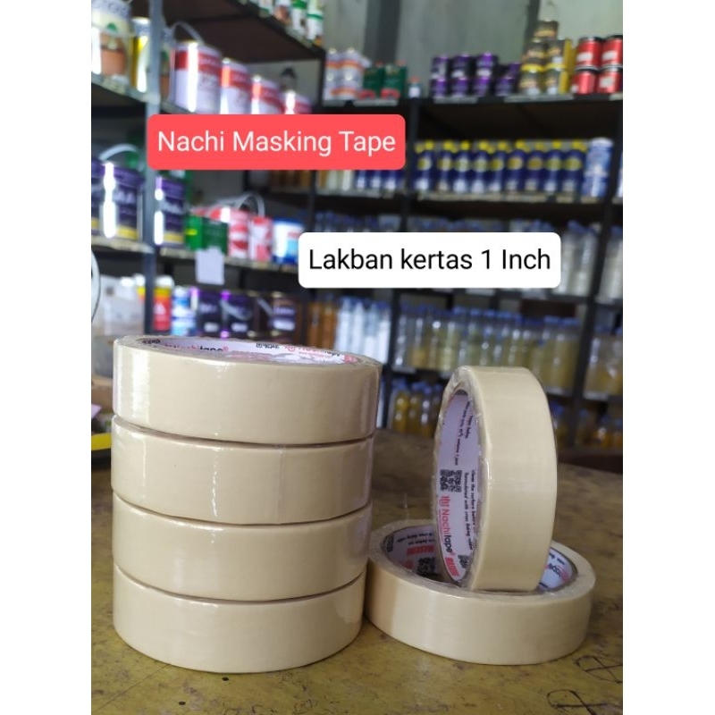 

Nachi Masking Tape lakban kertas 1 Inch