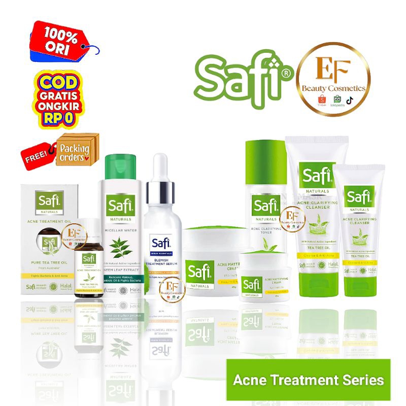 SAFI Naturals Micellar Water Neem | Acne Clarifying Cleanser | Acne Clarifying Toner | Acne Blemish 