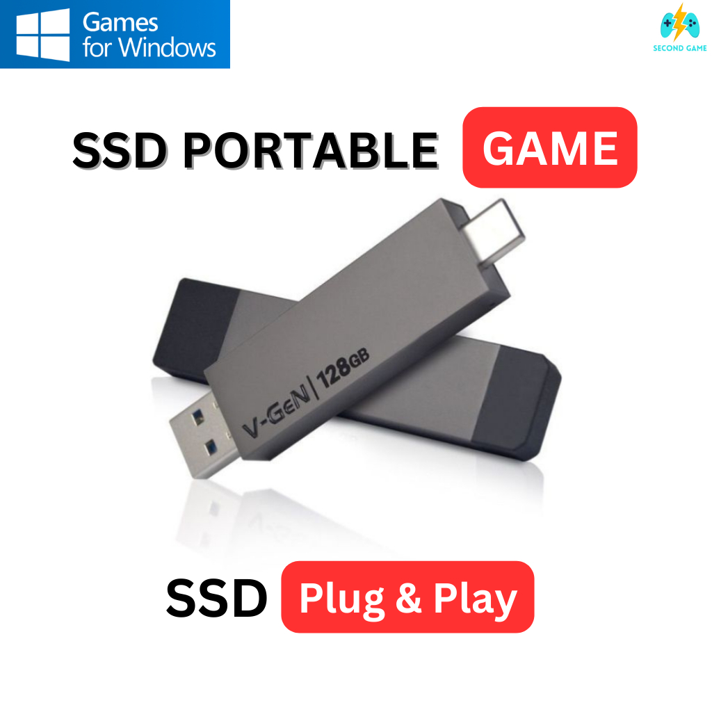 SSD External Portable 500GB Full Game