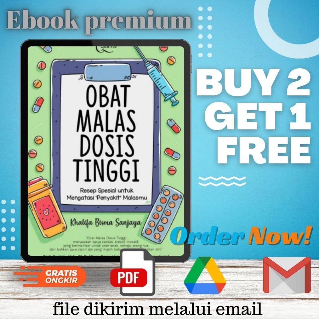 

Obat Malas Dosis Tinggi Resep Spesial untuk Mengatasi Penyakit Malasmu (Khalifa Bisma Sanjaya)