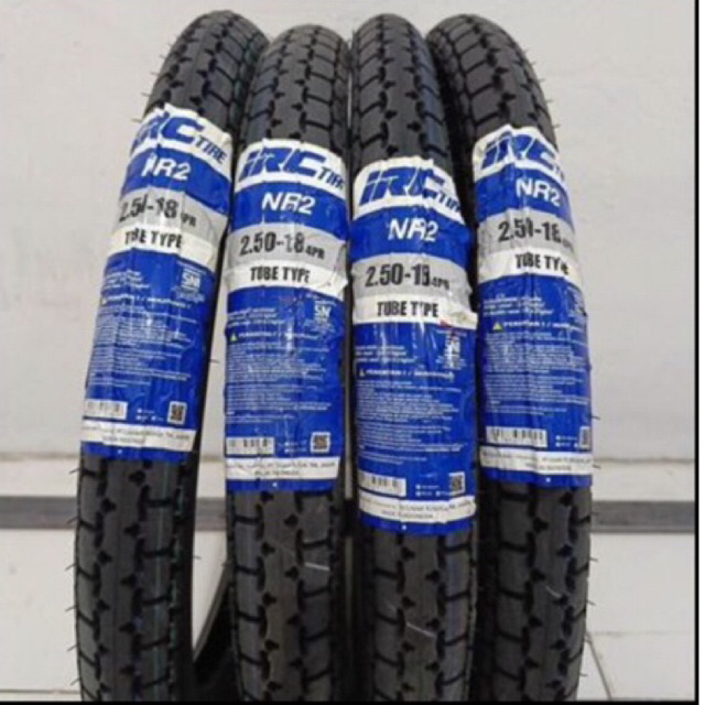 Ban Luar IRC 2.50 .18 Petak Tahu dan NF2 Lurus