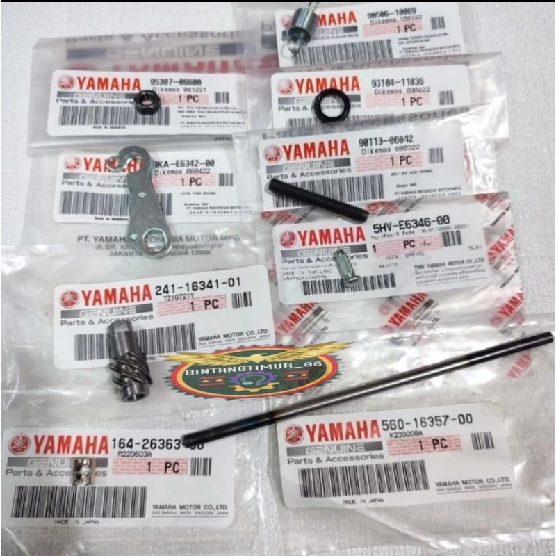 STUD STUT KOPLING SET YAMAHA RX KING RXKING ORIGINAL YGP