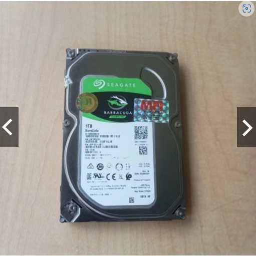 hardisk PC seagate 1tb mfi sentinel 100% normal