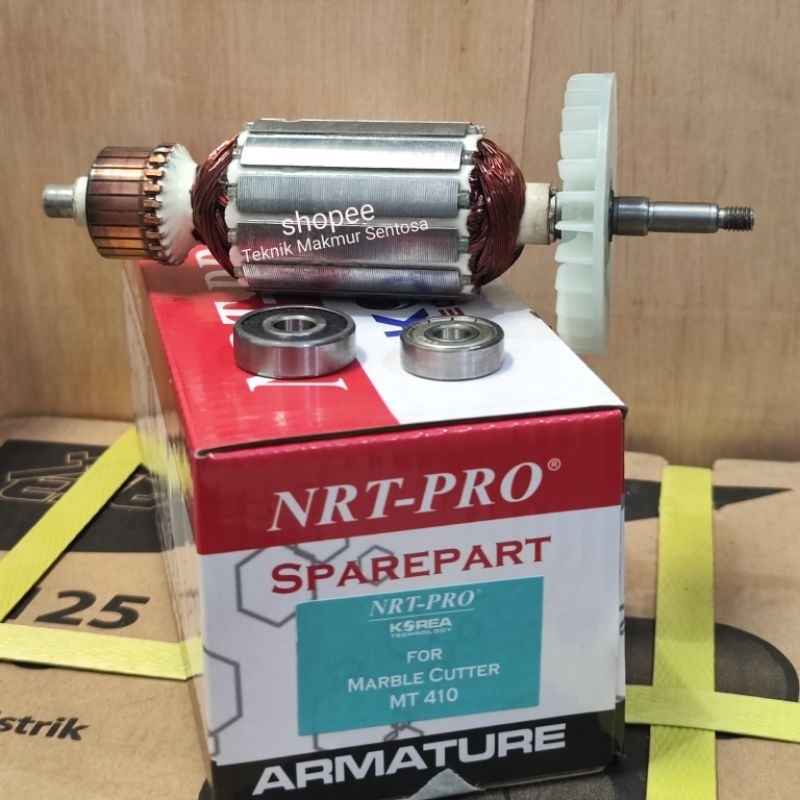 Armature Mesin Potong Keramik Maktec MT410 Angker Marble Cutter MT 410 Rotor MT-410