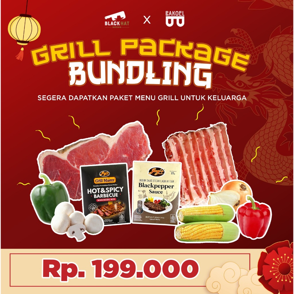 

Grill Package Bundling / Paket Masak Panggang 199 Ribu