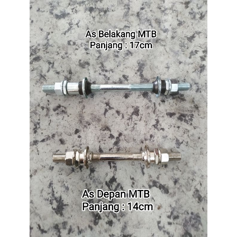 As Depan Belakang Sepeda Operan MTB Federal Gunung Polygon Sierra NEW HEDGREEN