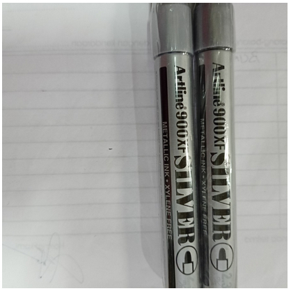 

spidol paint marker artline 900xf silver