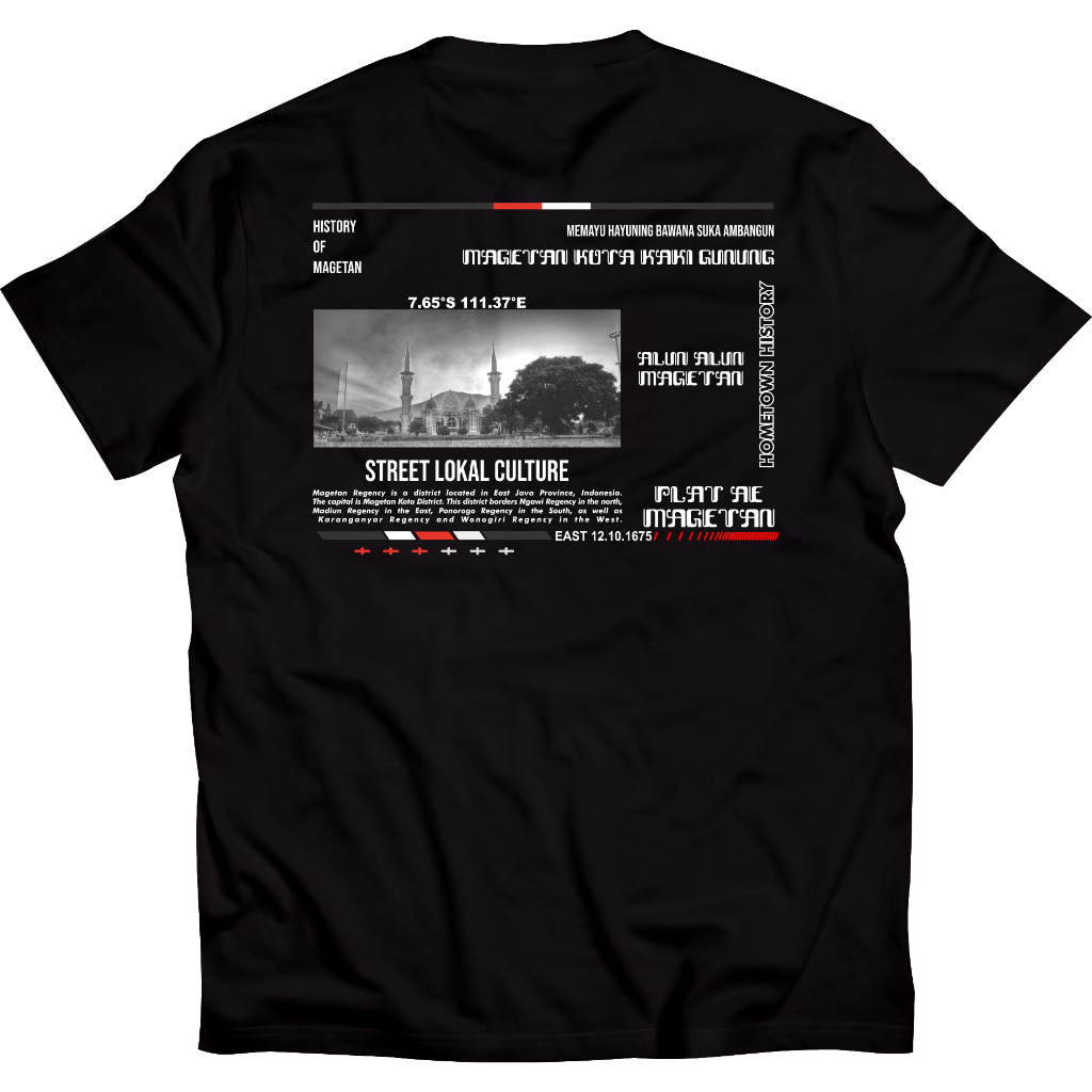 Kaos Magetan Tshirt Magetan PLAT AE