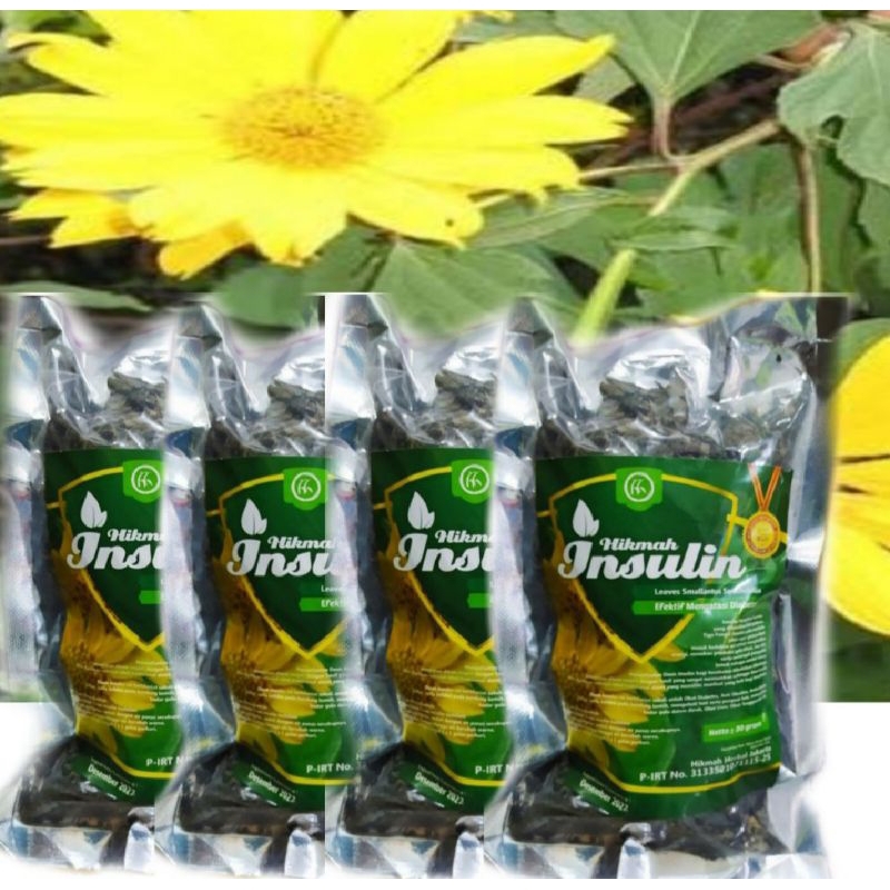 

[ PAKET 5 PCS ] TEH SEDUH DAUN INSULIN HIKMAH ISI 30 GRAM